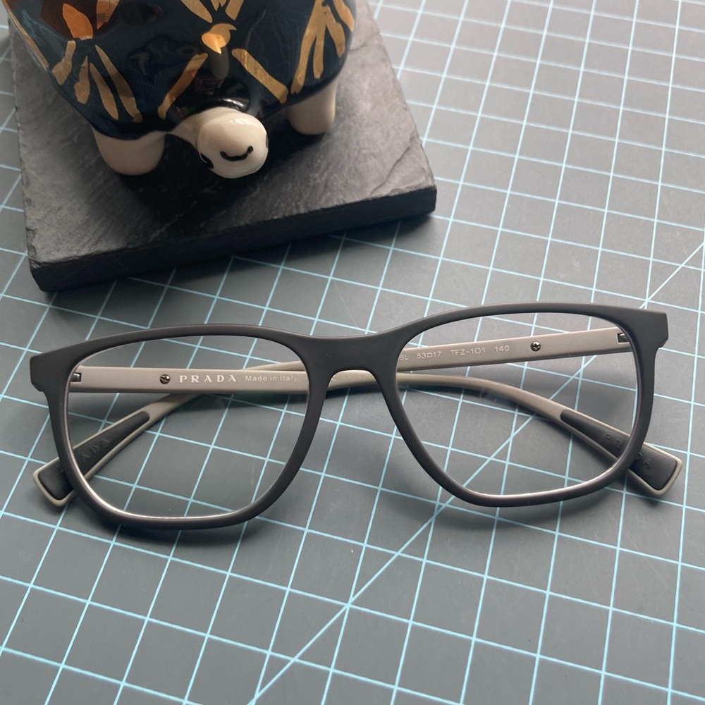 PRADA Rectangular Prescription Eye Glasses
